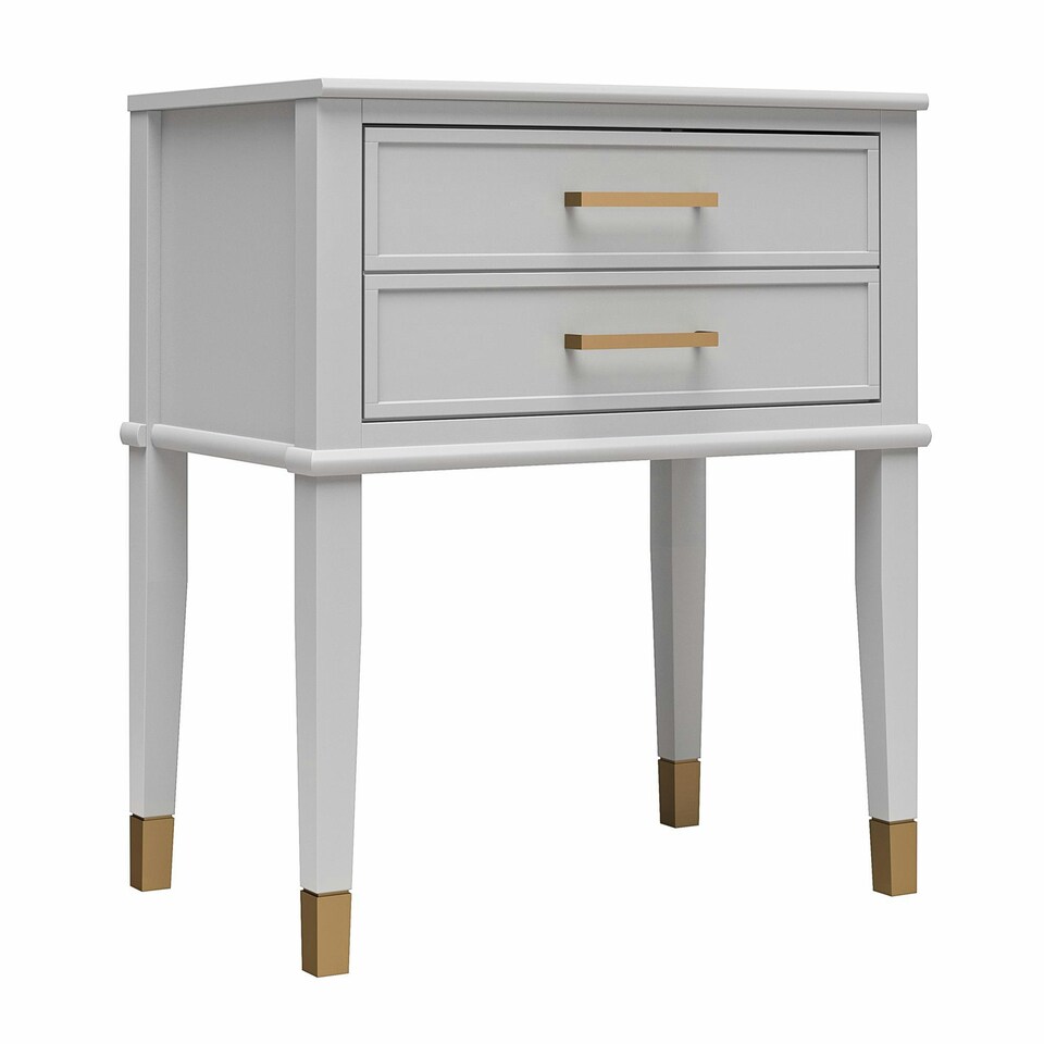 image 1 of Westerleigh End Table Dove Grey Grey | Dove Gray