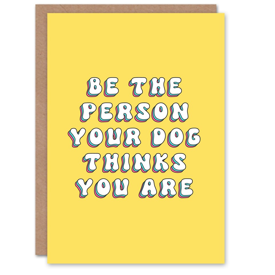 image 1 of Be Person Thinks You Are Fun Joke Her Funny Birthday Card