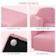 image 8 of HOMCOM Kids Sofa Set 2 in 1 Child Table and Chair Set Toddler Armchair Pink Pink