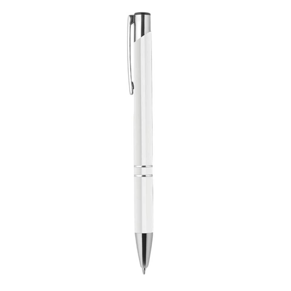 image 1 of MidOcean Bern Push Button Ballpoint Pen - White - One Size