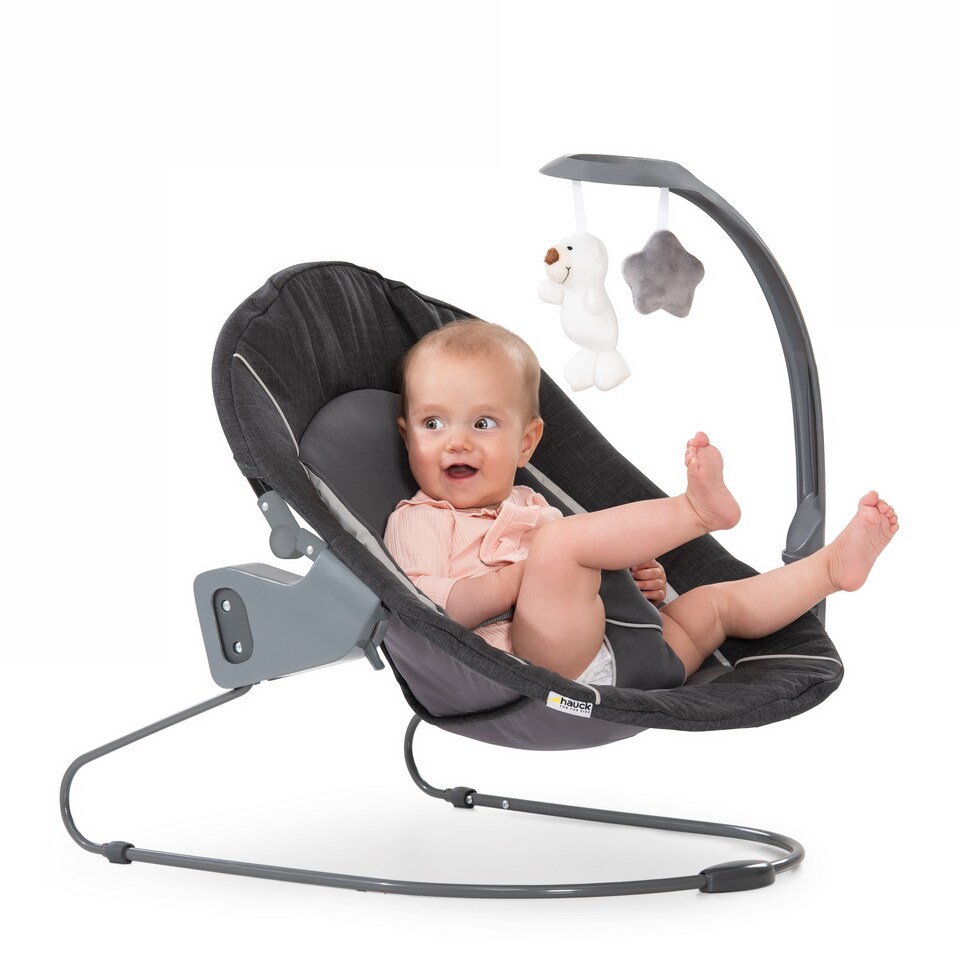 image 1 of hauck Alpha Bouncer Deluxe - Melange Grey