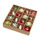 image 1 of Living and Home 16Pcs Christmas Hanging Ball Decorations