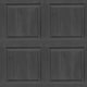 image 1 of Arthouse Panel Textured Wallpaper - Charcoal - 10m x 53cm Black