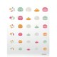 image 3 of Princess Kids Nail Sticker - # P010k - 1pack Multi