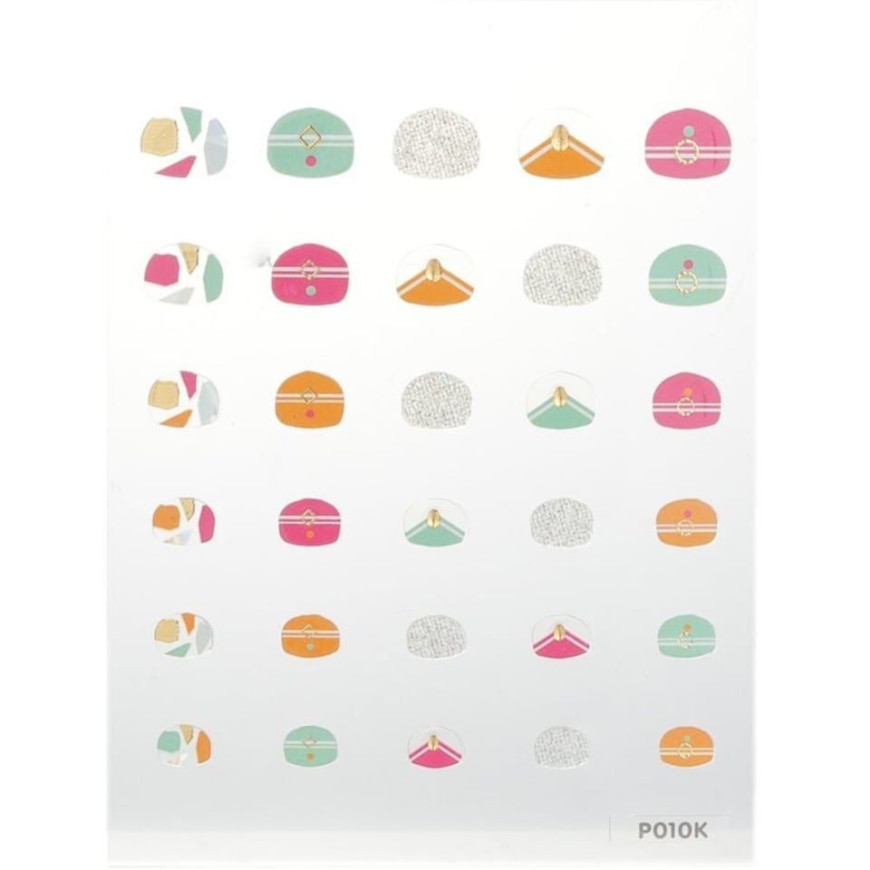 image 1 of Princess Kids Nail Sticker - # P010k - 1pack Multi