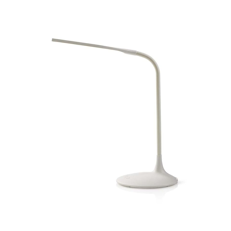 image 1 of Nedis LED Table / Bedside Desk Lamp Dimmable & USB Rechargeable with Touch Function - White