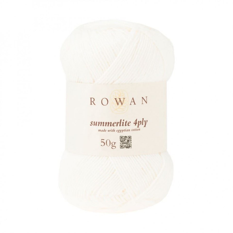 Rowan Cream Summerlite 4 Ply Yarn (Value Pack 10 x 50g Balls) For Crochet, Knitting - 175m per ball