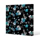 image 1 of Blue Roses (Canvas Print) 114 x 114 x 4cm