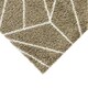 image 2 of JVL Mega Doormat - 50x75cm, Brown Geo
