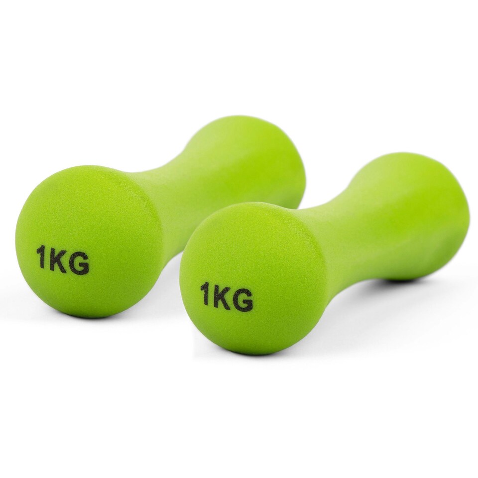 image 1 of Phoenix Fitness Neoprene Dumbbell Pair 1KG