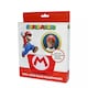 image 4 of Super Mario Kid's Fleece Audio Band Washable Wired Headphones | Red