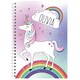 image 2 of Personalised Unicorn A5 Notebook