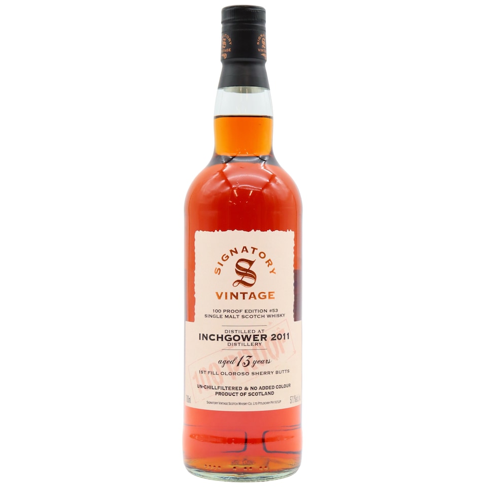 image 1 of Inchgower - Signatory Vintage 100 Proof - Batch No. 53 2011 13 year old Whisky | Multi | Inchgower - Signatory Vintage 100 Proof - Batch #53 - 2011 13 year old Whisky 70cl 57.1% ABV | 1
