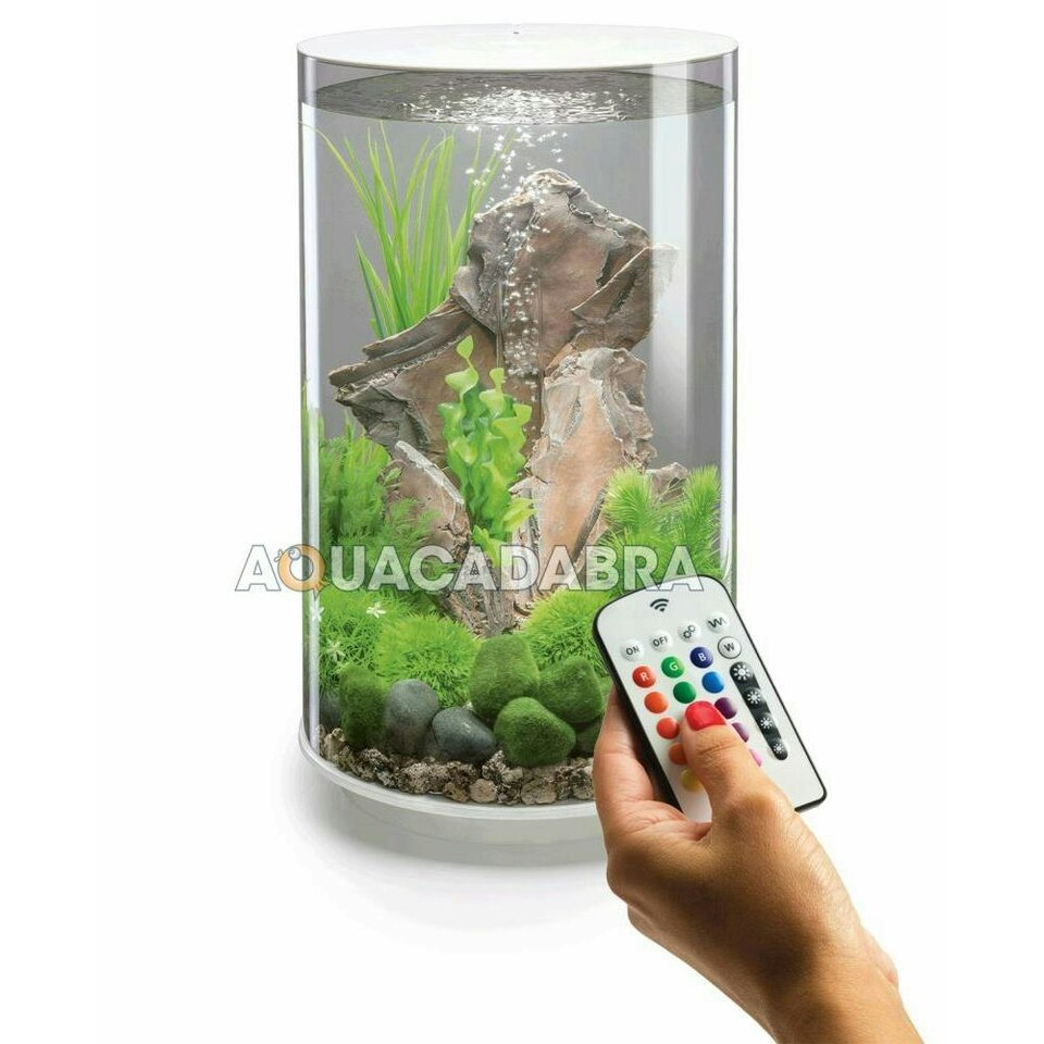 image 1 of biOrb Tube 30L MCR LED Aquarium | Black/White White