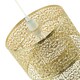 image 3 of Moroccan Double Drum Tier East Fit Pendant Shade in Polished Gold Gold