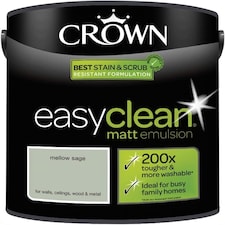 Crown Easyclean Matt Emulsion 2.5L Mellow Sage