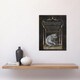 image 4 of Latin Beatitudes with Sloth Artwork Hoefnagel Wall Art Poster Print 12X16"