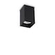 image 1 of Look Square Surface Mounted Downlight Black 1x GU10