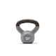 image 3 of Reebok 4.0 kg Cast Iron Kettlebell, Vinyl-Coated with Wide Handle | Multi | Grey/black | 4