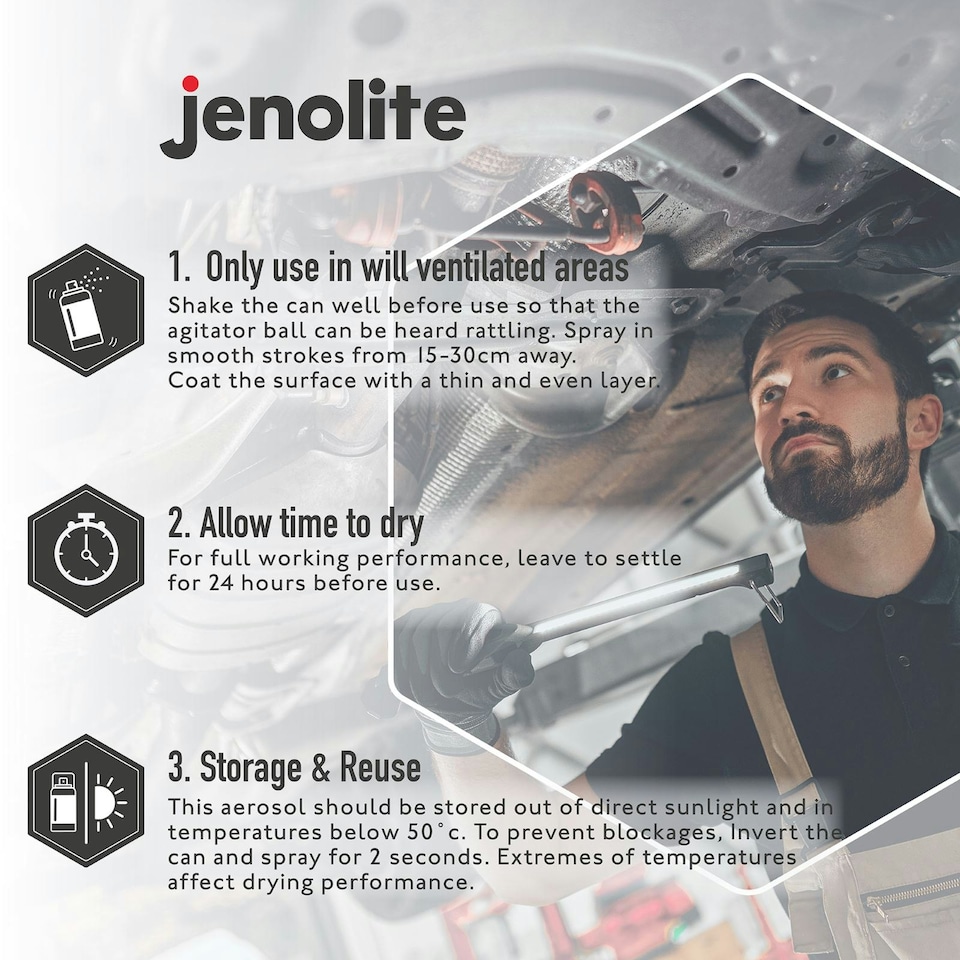 image 1 of Jenolite Waxoil Rust Prevention - 500ml