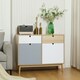 image 2 of HOMCOM Sideboard Storage Cabinet Kitchen Cupboard with Drawers for Bedroom