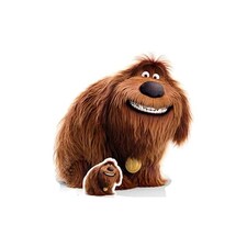 Duke Big Dog Secret Life of Pets Child Sized Cardboard Cutout 110cm