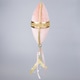 image 1 of 3Pcs Light Pink Nut Bauble Decorations 7x30cm - Christmas Tree Hanging Decorations Ornaments