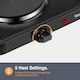 image 6 of VonShef Double Hot Plate 2500W Portable Electric