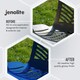 image 5 of Jenolite Directoplast Multi-Surface Paint - Ultramarine Blue Gloss - 400ml Spray Can - 3-Pack