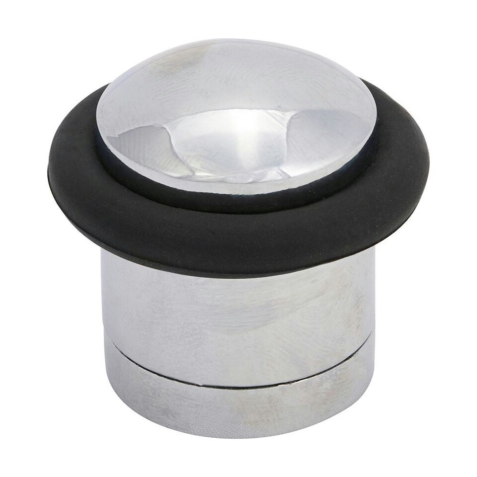 image 1 of Timco - Cylinder Door Stop - Polished Chrome (Size 41mm - 1 Each)