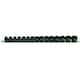 image 1 of Metric Stubby 1/2" Drive Shallow Sockets 6 Sided Single Hex 10 - 24mm 15pc Set