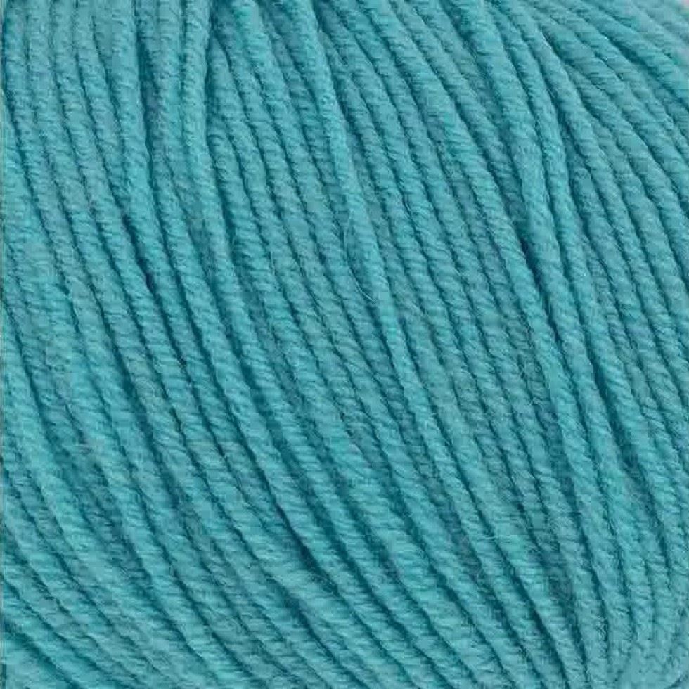 King Cole Turquoise Luxury Merino DK Yarn (Value Pack 12 x 50g Balls) For Crochet, Knitting - 140m per ball
