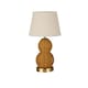 image 3 of RECHARGEABLE RATTAN TABLE LAMP | Brown