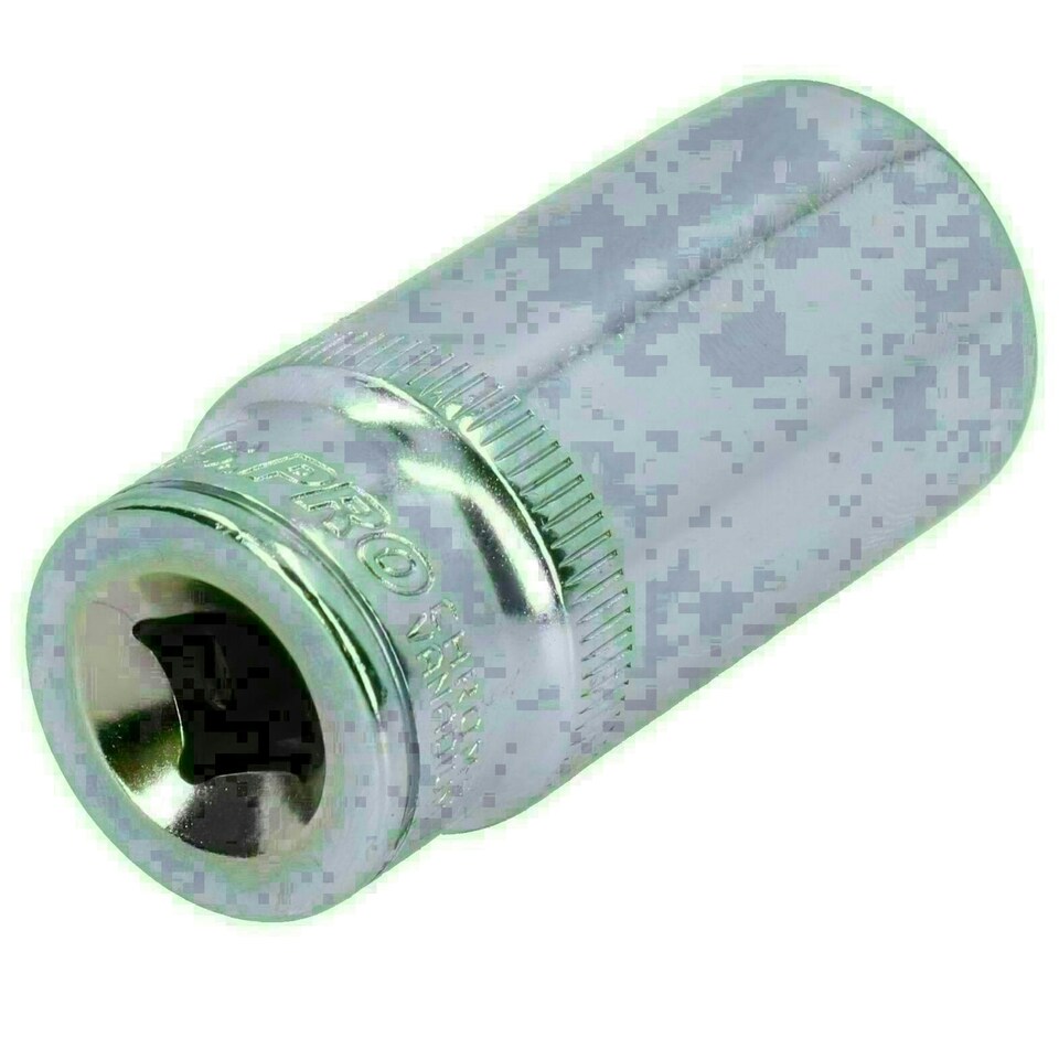 image 1 of 12pc Imperial SAE AF 1/4" - 7/8" Sockets 6 Point On Rail Deep 3/8" dr AT939