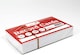 image 2 of Pack of 100 Plain White Record Cards 5x3" (127 x 76mm)