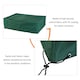 image 5 of Outsunny Garden Furniture Cover Outdoor Waterproof Rattan Set Rain Protection | Green | Dark green | 222L x 155W x 67H cm