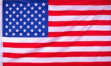 USA Flag Inc. Holes 150x90cm