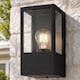 image 1 of CGC Dave Black Stainless Steel Outdoor Wall Light Lantern E27 IP54