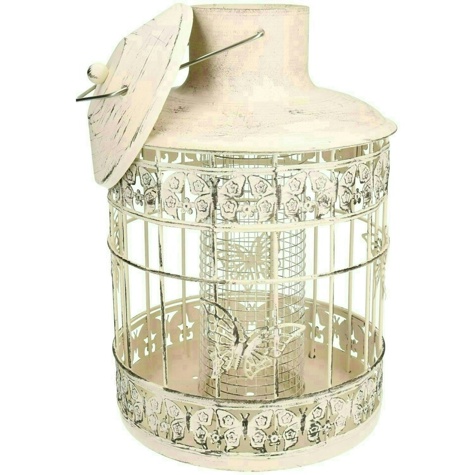 image 1 of Deluxe Bird Feeder Peanut Holder Hanging Feeding Station For Wild Birds Home