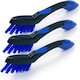 image 1 of Grout Tile Cleaning Brush Removes Mould and Dirt Removal Narrow Stiff Brushes for Kitchen & Bathroom | Blue | Black, Blue | 1