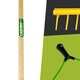 image 2 of Pegdev 16T Poly Landscape Rake Hardwood Scoop Set