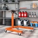 image 9 of HOMCOM Engine Stand, 570 kg Rotating Engine Stand with 360 Degree Adjustable Head, 4 Mounting Arms, Heavy Duty Steel Support, Universal Wheels for Garage Workshop Auto Repair, Orange