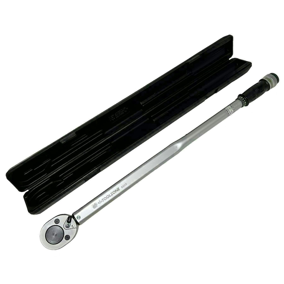 image 1 of 1/4in Drive Micrometer Adjustable Click Torque Wrench Ratchet 2.26 - 22.6Nm