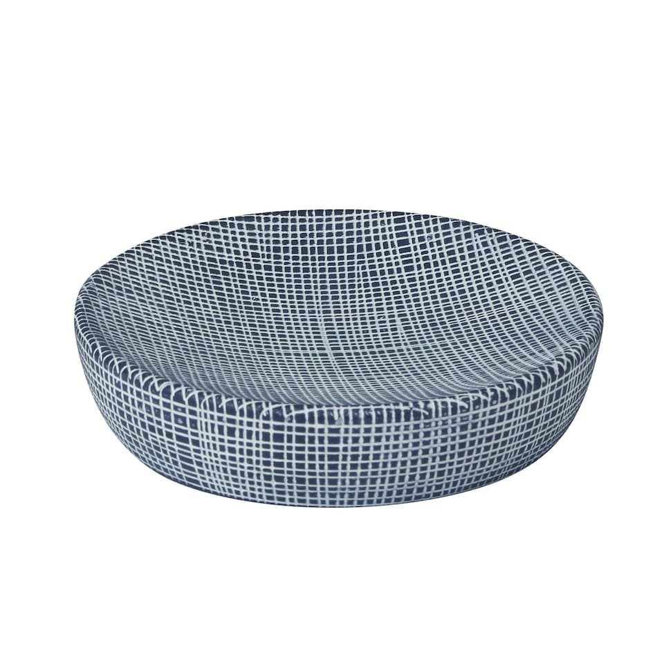 image 1 of Showerdrape Denim Blue Soap Dish