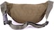 image 3 of Lorenz Womens Crinkled Nylon Bum Bag / Waist Bag / Money Holder (Taupe) | Green | Green