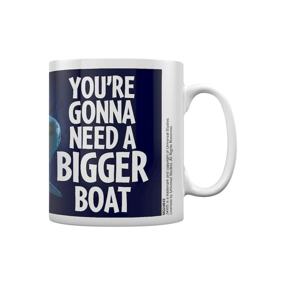 JAWS - BIGGER BOAT MUG - Coffee Mugs N/A