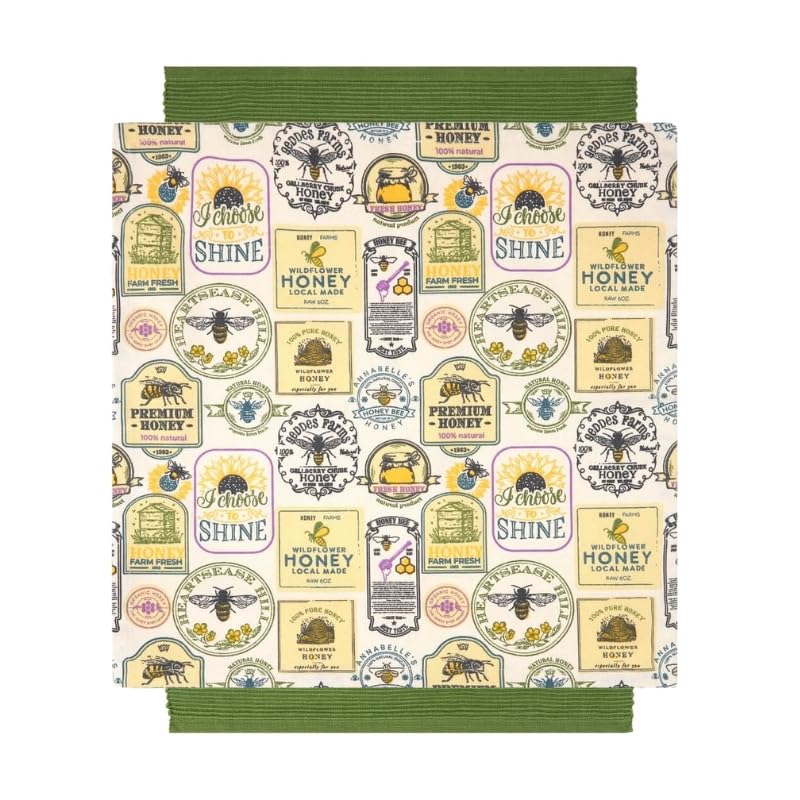 dexam Honey Pot Napkin & Placemat Set - Yellow