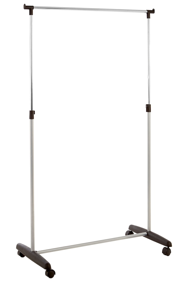 image 1 of Chrome Frame Clothes Rack | Silver