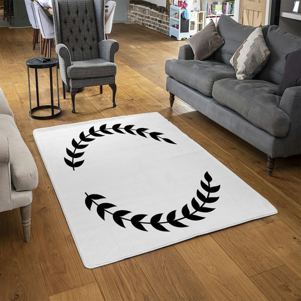 image 1 of Olive Branches (Rug) Multi | Large: 140x200cm
