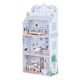 image 1 of Teamson Kids Wooden Deluxe 3 Storey Doll House for 12" Dolls, Dollhouse